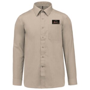 Chemise manches longues - coupe régular