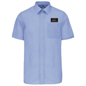 Chemise manches courtes -coupe régular